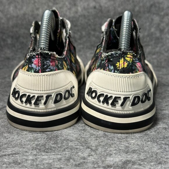 ROCKET DOG Jazzin Sneakers - Size 8 - Flower Pattern Shoes - Picture 4 of 10